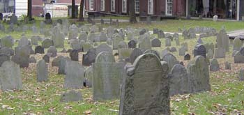 tombstones